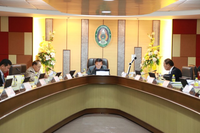 การประชุมสภามหาวิทยาลัย มหาวิทยาลัยราชภัฏเชียงใหม่ ครั้งที่ 8/2559