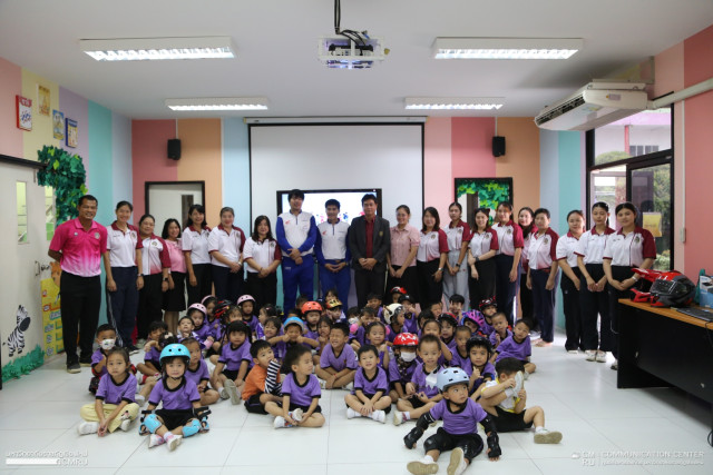 โรงเรียนสาธิตมหาวิทยาลัยราชภัฏเชียงใหม่ ร่วมกับ ฮอนด้า  จัดกิจกรรม “ขับขี่ปลอดภัยในสถานศึกษา” สร้างวินัยจราจร ลดอุบัติเหตุทางถนน