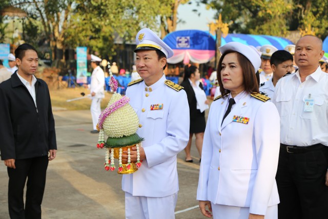 ผู้แทน มร.ชม. ร่วมพิธีงานวันคล้ายวันยุทธหัตถี สมเด็จพระนเรศวรมหาราช
