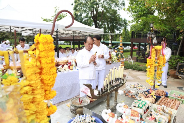 มหาวิทยาลัยราชภัฏเชียงใหม่ จัดพิธีบวงสรวงพระพิฆเนศวร