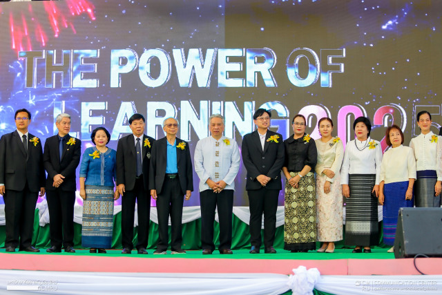 อธิการบดีมหาวิทยาลัยราชภัฏเชียงใหม่ ร่วมพิธีเปิดงานประจำปีโรงเรียนเทพบดินทร์วิทยาเชียงใหม่ ประจำปี 2568