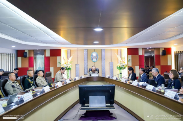 องคมนตรี ตรวจเยี่ยมการดำเนินงานตามยุทธศาสตร์มหาวิทยาลัยราชภัฏเพื่อการพัฒนาท้องถิ่น ประจำปี 2569 ณ มหาวิทยาลัยราชภัฏเชียงใหม่