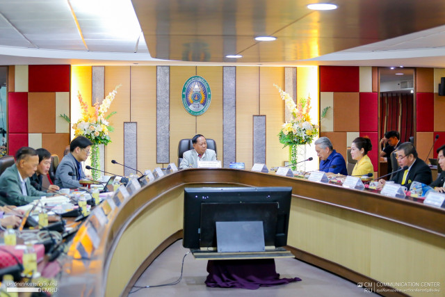มหาวิทยาลัยราชภัฏเชียงใหม่ จัดการประชุมสภามหาวิทยาลัยราชภัฏเชียงใหม่ ครั้งที่ 3/2569
