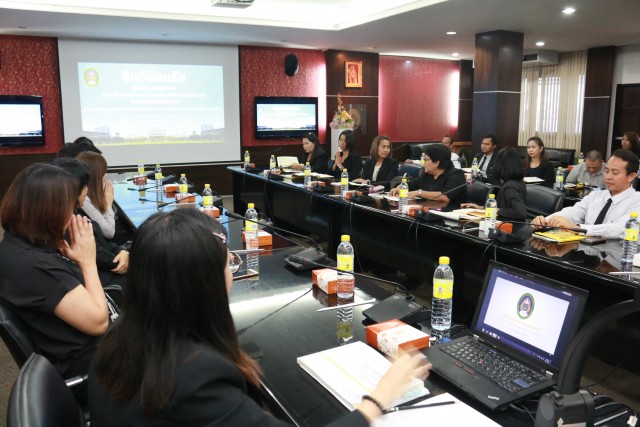 คณะผู้บริหารและบุคลากร มหาวิทยาลัยราชภัฏยะลา เข้าศึกษาดูงานด้านแผนงานและงบประมาณ ติดตามและประเมินผล การเงินและบัญชี และงานพัสดุ