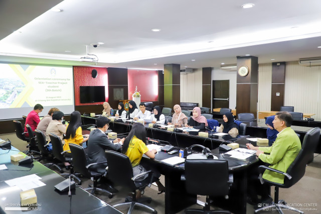 มหาวิทยาลัยราชภัฏเชียงใหม่ จัดพิธีปฐมนิเทศนักศึกษาโครงการ SEA - Teacher Project