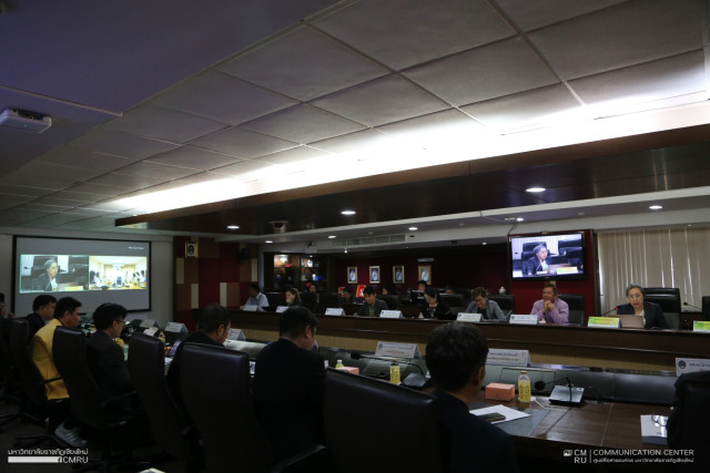 ม.ราชภัฏเชียงใหม่ ต้อนรับคณะกรรมการประเมินคุณภาพการศึกษาภายใน ระดับสถาบัน  ประจำปีการศึกษา 2567