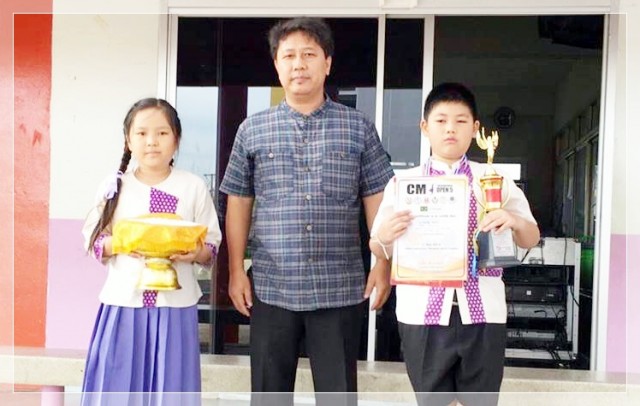 นักเรียน รร.สาธิต มร.ชม. คว้ารางวัล การแข่งขันเทควันโด IPEEM Open 2016