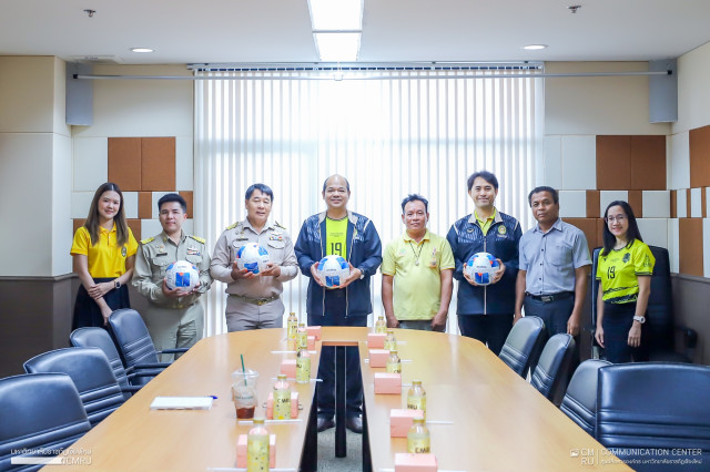 สโมสรอาจารย์และสโมสรบุคลากร มหาวิทยาลัยราชภัฏเชียงใหม่ จัดการประชุมผู้จัดการทีมและจับฉลากแบ่งสายการแข่งขันกีฬาฟุตบอลมิตรสัมพันธ์สโมสร