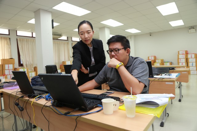 งานพัสดุ มร.ชม. จัดอบรมการคำนวณราคากลางงานก่อสร้างของทางราชการด้วยอิเล็กทรอนิกส์