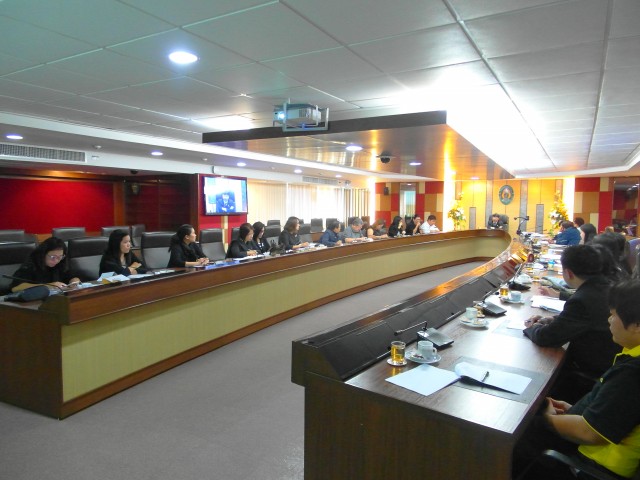 มร.ชม. ประชุมคณะกรรมการจัดงานบัณฑิตานุสรณ์ มหาวิทยาลัยราชภัฏเชียงใหม่ บัณฑิตรุ่นที่ 40 ประจำปี 2559    