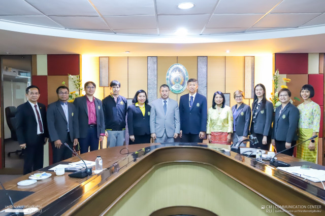 มหาวิทยาลัยราชภัฏเชียงใหม่ ต้อนรับคณะเอกอัครราชทูตราชอาณาจักรภูฏาน ประจำประเทศไทย เพื่อหารือด้านการสนับสนุนกิจกรรมความร่วมมือทางด้านวิชาการ