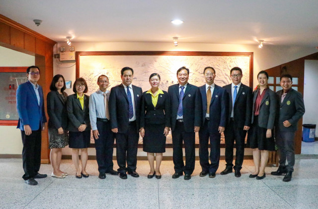 ม.ราชภัฏเชียงใหม่ ให้การต้อนรับผู้บริหารและคณาจารย์จาก Honghe University สาธารณรัฐประชาชนจีน