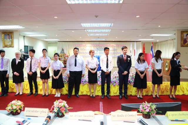 ภาควิชาภาษาไทย มร.ชม. จัดการแข่งขันสุนทรพจน์ภาษาไทยอุดมศึกษา นานาชาติ ประจำปี พ.ศ.2559