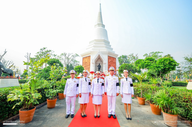 มหาวิทยาลัยราชภัฏเชียงใหม่ เข้าร่วมพิธีวันคล้ายวันสวรรคต สมเด็จพระนเรศวรมหาราช ประจำปี 2569