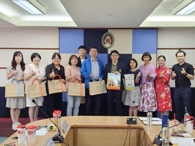 คณะวิทยาการจัดการ มร.ชม. ต้อนรับคณะผู้บริหาร NCUT ไต้หวัน
