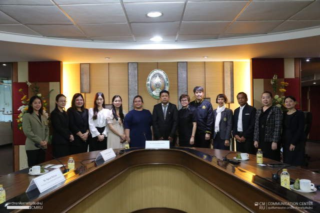 มร.ชม. ต้อนรับคณะผู้แทนมหาวิทยาลัยเทคโนโลยีด่งนาย สาธารณรัฐสังคมนิยมเวียดนาม  ร่วมหารือการต่ออายุ MOU และขยายความร่วมมือด้านวิชาการ