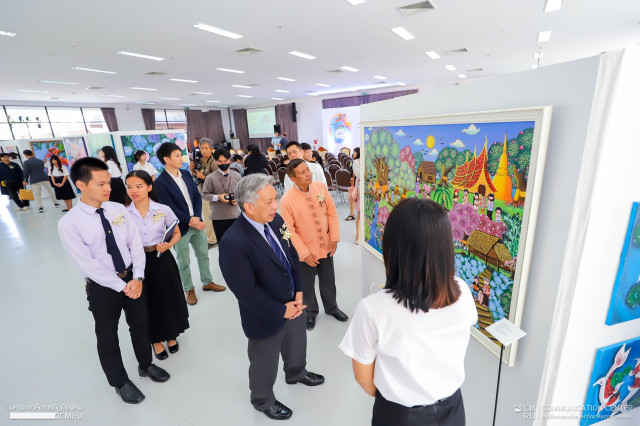 พิธีเปิดนิทรรศการศิลปศึกษานิพนธ์ ART THESIS EXHIBITION 2024 “สรรพศิลป์”