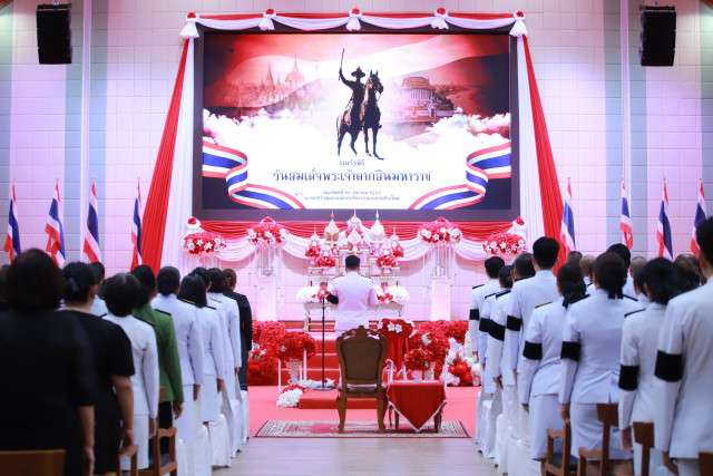 คณะผู้บริหาร ม.ราชภัฏเชียงใหม่ ร่วมงานรัฐพิธีวัน “สมเด็จพระเจ้าตากสินมหาราช”