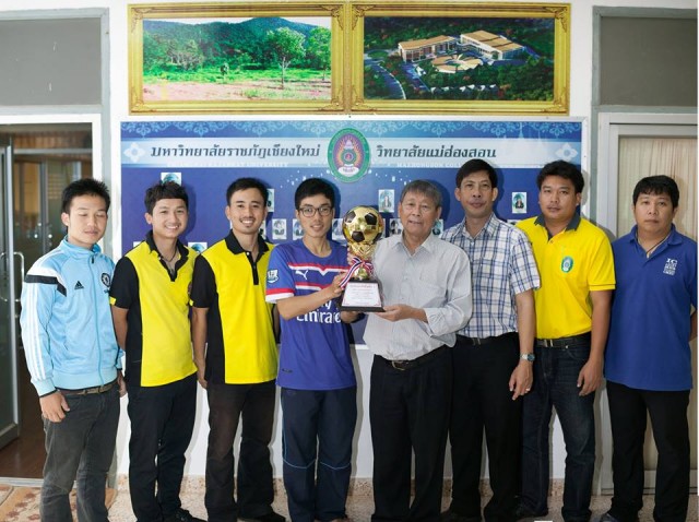 ทีมฟุตซอล วมส. คว้ารางวัลรองชนะเลิศ ฟุตซอล อบจ.มส.คัพ ครั้งที่ 13