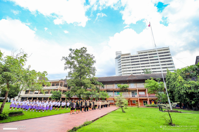 มหาวิทยาลัยราชภัฏเชียงใหม่ จัดกิจกรรมเนื่องในวันพระราชทานธงชาติไทย ประจำปี 2568