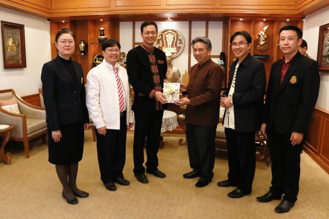 มร.ชม. ร่วมสวัสดีปีใหม่ ผู้ว่าราชการจังหวัดเชียงใหม่ และรองผู้ว่าราชการจังหวัดเชียงใหม่ 2561