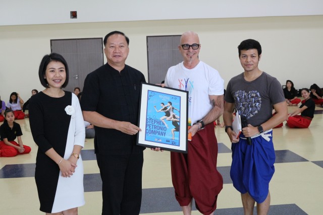 คณะมนุษยศาสตร์ฯ มร.ชม. ต้อนรับ คณะ Stephen Petronio Company นครนิวยอร์ค  เยือนไทย จัด Workshop เป็นแห่งแรก ณ มหาวิทยาลัยราชภัฏเชียงใหม่