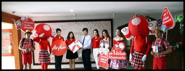มร.ชม. ต้อนรับตัวแทนสายการบินไทยแอร์เอเชีย  เยือนรั้วดำเหลืองแนะนำเส้นทางการบินใหม่เชียงใหม่ – ขอนแก่น