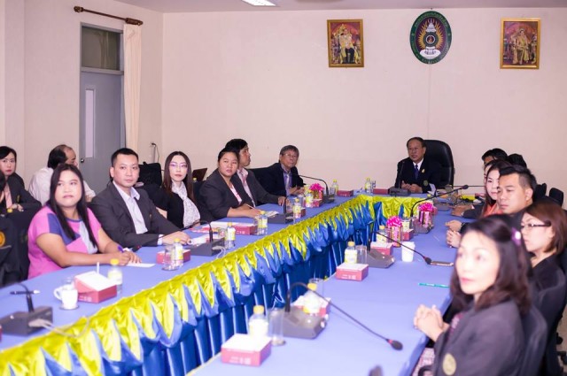 วิทยาลัยแม่ฮ่องสอน ประชุมบุคลากรสายวิชาการ ประจำปีการศึกษา 2559