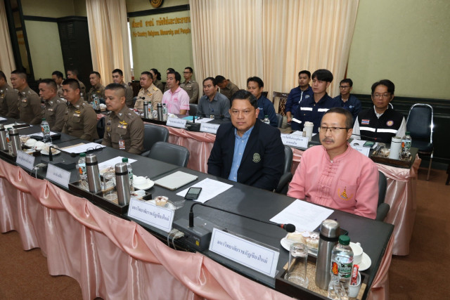 ผู้บริหาร ม.ราชภัฏเชียงใหม่ ร่วมการประชุมเตรียมการรับผู้แทนพระองค์ฯ และรักษาความปลอดภัย ในพิธีพระราชทานปริญญาบัตรฯ ประจำปีการศึกษา 2566