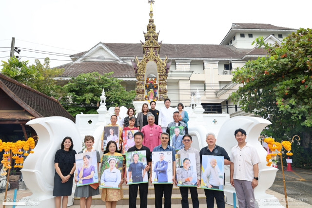 มร.ชม. นำผู้เกษียณอายุราชการ ประจำปีงบประมาณ 2569  สักการะสิ่งศักดิ์สิทธิ์ประจำมหาวิทยาลัย เนื่องในโอกาสอำลาการปฏิบัติราชการ